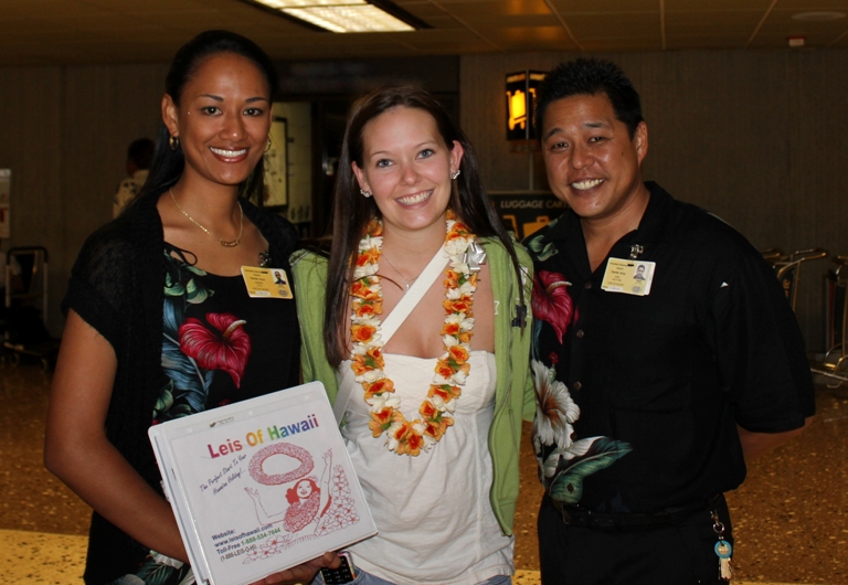 Aloha & Welcome From ~ Your Lei Greeters ~ Denise & Kamanao